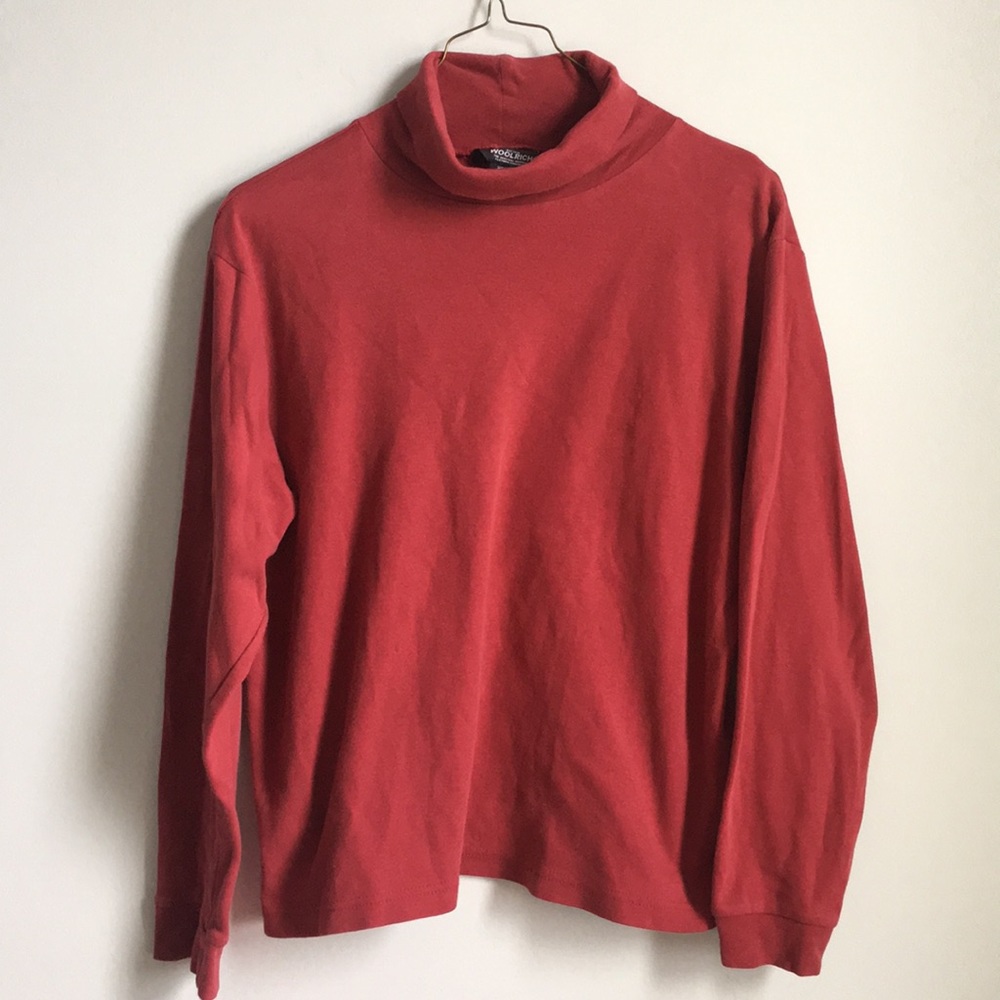 Vintage Woolrich | 100% Cotton Long Sleeve Turtleneck